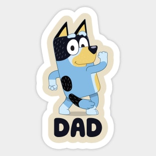 Best Dad - Bluey Sticker